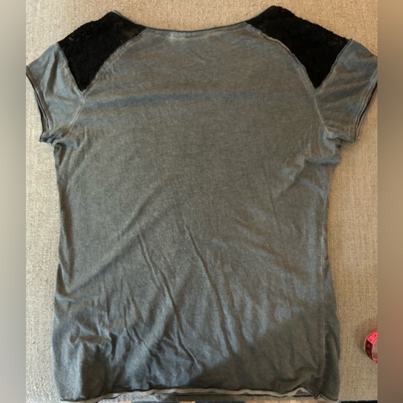 Harley-Davidson Gray and Black Raglan Graphic Tee - Picture 5 of 6